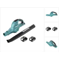 Makita DUB 361 M 2x 18 V / 36 V Souffleur sans fil + 2x Batteries BL 1840 B 4 Ah / 4000 mAh