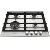 Whirlpool akwl 628/ixl gris encastrable gaz 4 zone(s)