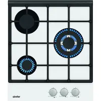 Simfer Table De Cuisson à Gaz H4.305.hgsbb 45 Cm 3 Feux