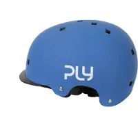 Ply Helmets Plain Urban Helmet Bleu 59-61 cm