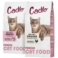 Cadilo Premium croquettes pour chat pack d'essai