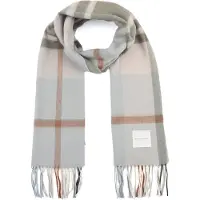 Profuomo Écharpe Agneline Gris A Carreaux