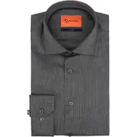Suitable Chemise Roy Oxford Anthracite Gris taille 38