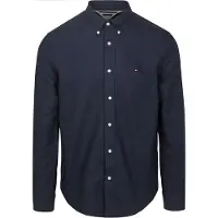 Tommy Hilfiger Solid Heritage Oxford Rf Long Sleeve Shirt Bleu XL Homme