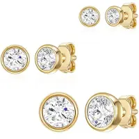 Rafaela Donata Boucles d'oreilles jaune d'or