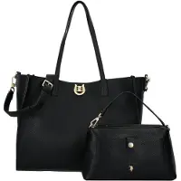 U.S. POLO ASSN. Sac à bandoulière noir