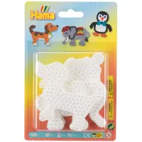 Hama Strijkkralenbordjes - Olifant, Pingouin, Hond