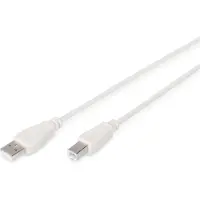 Digitus AK-300102-030-E câble USB 3 m USB 2.0 USB A USB B Beige