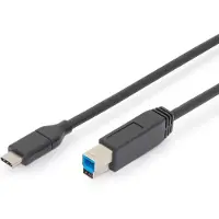 Digitus AK-300149-018-S Câble USB Type-C Type-C vers USB 3.0 AK-300149-018-S