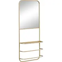 Sonstiges Miroir de salle de bain avec étagère miroir de salle de bain mural avec étagère montage mural