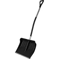 Prosperplast Lopata na sníh ALPINUS ALUTUBE ERGO modrá (ergonomická násada)
