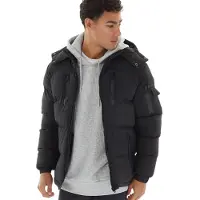 Brave Soul Veste matelassée Brockhall hommes - Noir