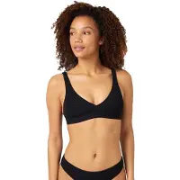 Rip Curl Custom Rib Halter Bikini Top Noir 2XS Femme