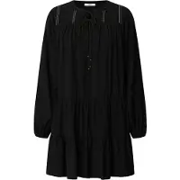 Pepe Jeans pour femme. PL9537696 Robe Paule noire (XL), Casuel, Denim, Viscose