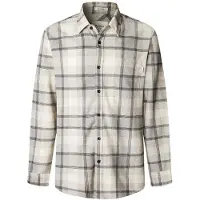 Pepe Jeans pour homme. PM3090829 Chemise Cluedo gris (S), Casuel, Coton, Manche longue