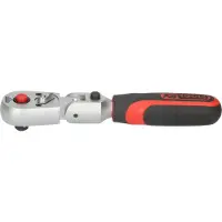 Ks Tools Cliquet réversible articulé 1/4" 45 dents - 911.1495