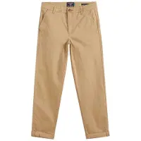 Dockers Weekend Regular Slim Ankle Fit Chino Pants Beige 30 / Extra Long Femme