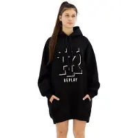 Replay W9057a.000.22706 Long Sleeve Dress Noir XS Femme