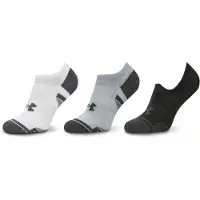 Under Armour Chaussettes de sport 'Performance Tech' gris / noir / blanc