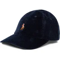 Ralph Lauren Casquette Casquette en velours côtelé femmes - Bleu - Unique