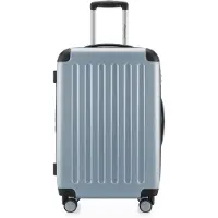 Hauptstadtkoffer Spree - Valise à roulettes 65 cm avec extension, valise rigide, valise enregistrée 20 kg 4 roulettes, valise rigide TSA, 74 L, bleu piscine