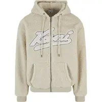 Karl kani Veste de survêtement 'Varsity' écru / bleu marine