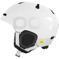 POC Fornix BC, casque de ski, hydrogen white matt