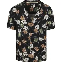 BOSS Beach 10268906 01 Short Sleeve Shirt Noir M Homme