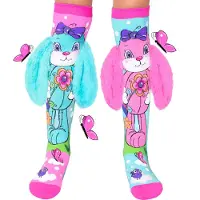 Heinrich Bauer Unisexe, Chaussettes, MADMIA Socken - Hunny Bunny - Einheitsgrösse, Multicolore, (Une unité par pack, Taille unique)