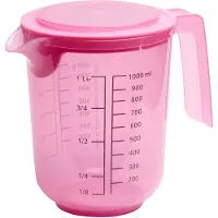 Assheuer & Pott Rührbe.m.D.Mixup tran.pink, Verre mesureur, Pink