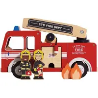 Le Toy Van Camion de pompiers et ses accessoires TV427