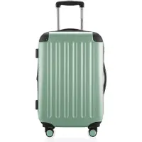 Hauptstadtkoffer - Spree - Bagage à main avec extension, valise sur roulettes, trolley avion valise rigide Hand Luggage TSA, 55 cm, Cabin Bag max 42 litres,Mint