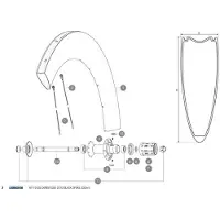 Mavic Rayon Cxr Ultimate 80 T 2013 Rear 10 Unités