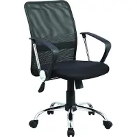 White Label Fauteuil de bureau "Lipsi", noir