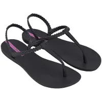 Ipanema WIP IP 27085-5 BLACK/BLACK/LILAC in Black color size 41-42