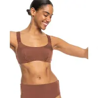 Roxy Silky Island Dcup Bikini Top Marron XS Femme