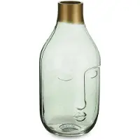 Autre vase vert design visage 12 cm
