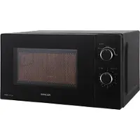 Sencor SMW 1719BK Four à micro-ondes, volume 20 l, 5 niveaux de puissance, minuterie 35 minutes, puissance micro-ondes 700 W, diamètre du plateau tournant : 255 mm