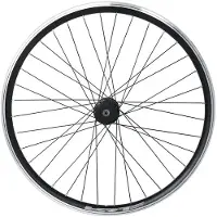 Mvtek 28´´ X 1.75 Tubeless Pipe 20mm Hub On Spheres Front Wheel Argenté 9 x 100 mm