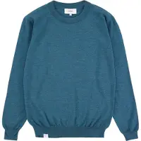 Makia Merino Sweater Bleu L Homme