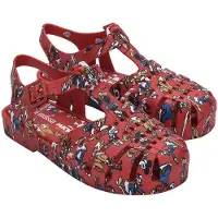 Melissa Mini Possession Print + Mickey And Friends Sandals Rouge EU 24 Enfants