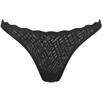 Sloggi String 'ZERO Feel Bliss' gris clair / noir
