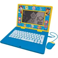 Lexibook Ordinateur éducatif bilingue avec 170 activités Paw Patrol Pat’Patrouille