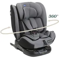 Chicco Siège-Auto - - Unico Evo - Groupe 0/1/2/3 - I-Size - Inclinable - Réducteur - Grey Black