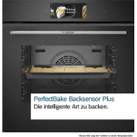 Bosch Hbg7764b1 Multifunction Oven Noir 60 cm / EU Plug 220V