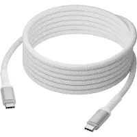 dbramante1928 Câble de recharge Re-charge USB-C vers USB-C 100 W - 3 mètres - Blanc
