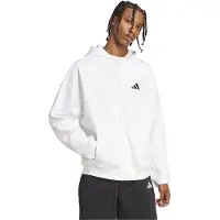 Adidas Future Icons Small Logo Full Zip Sweatshirt Blanc S / Regular Homme