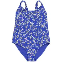 Roxy Shadow Floral Swimsuit Bleu 14 Years Fille
