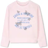 Zadig & Voltaire X60323 Sweatshirt Rose 6 Years Fille