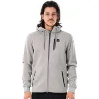 Rip Curl Anti Series Departed Full Zip Sweatshirt Gris S Homme